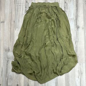 Olive Green Women's Skirt